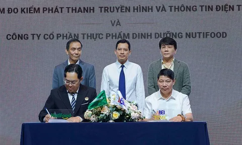 Nutifood và Cục Phát thanh, Truyền hình và Thông tin điện tử hợp tác chiến lược phát triển nguồn nhân lực số